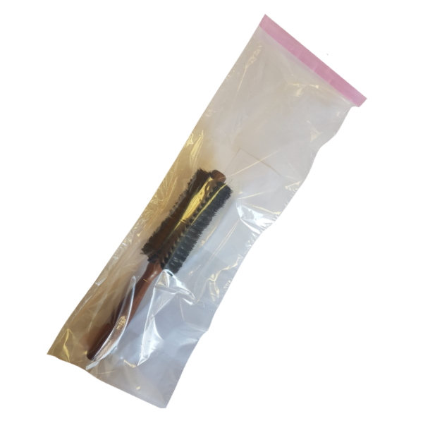 sacchetto PE-LD con biadesivo per spazzola